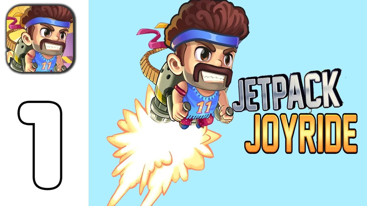 Jetpack Joyride (Halfbrick Studios) - Gameplay Walkthrough Part 1 - Tutorial (iOS, Android)