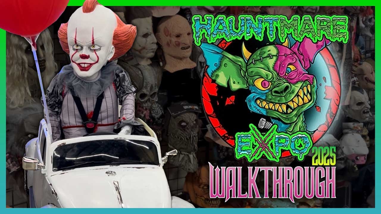 Hauntmare Expo 💀 2025 Full Walkthrough #halloween #hauntmareexpo #fyp
