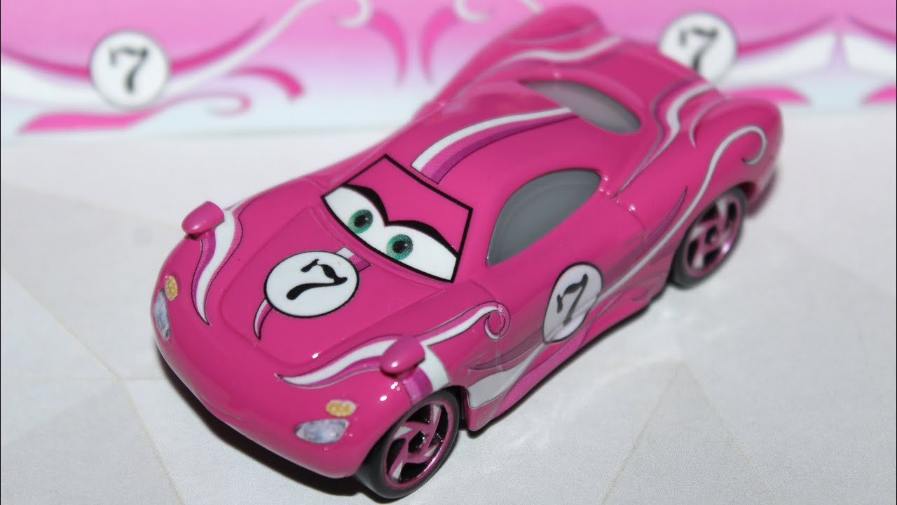 Mattel Disney Cars Racer Holley Shiftwell - Cars 2 Video Game World Grand Prix (Custom)