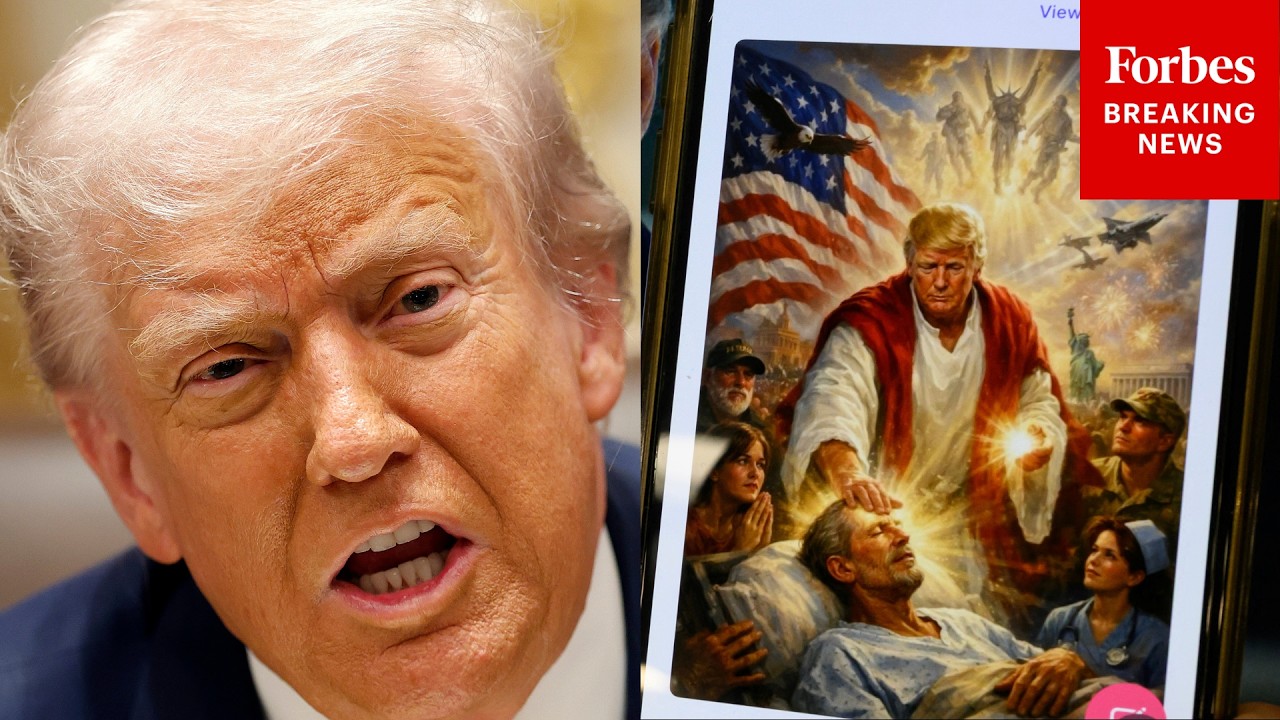 Trump Removes Image Of Himself As Jesus&mdash;After Even Some Allies Were Outraged