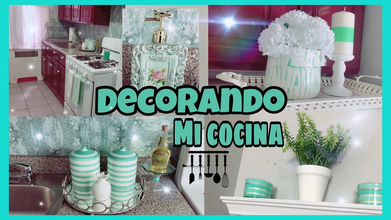 MI COCINA/DECORANDO MI COCINA/ COMO DECORAR UNA COCINA PEQUEÑA