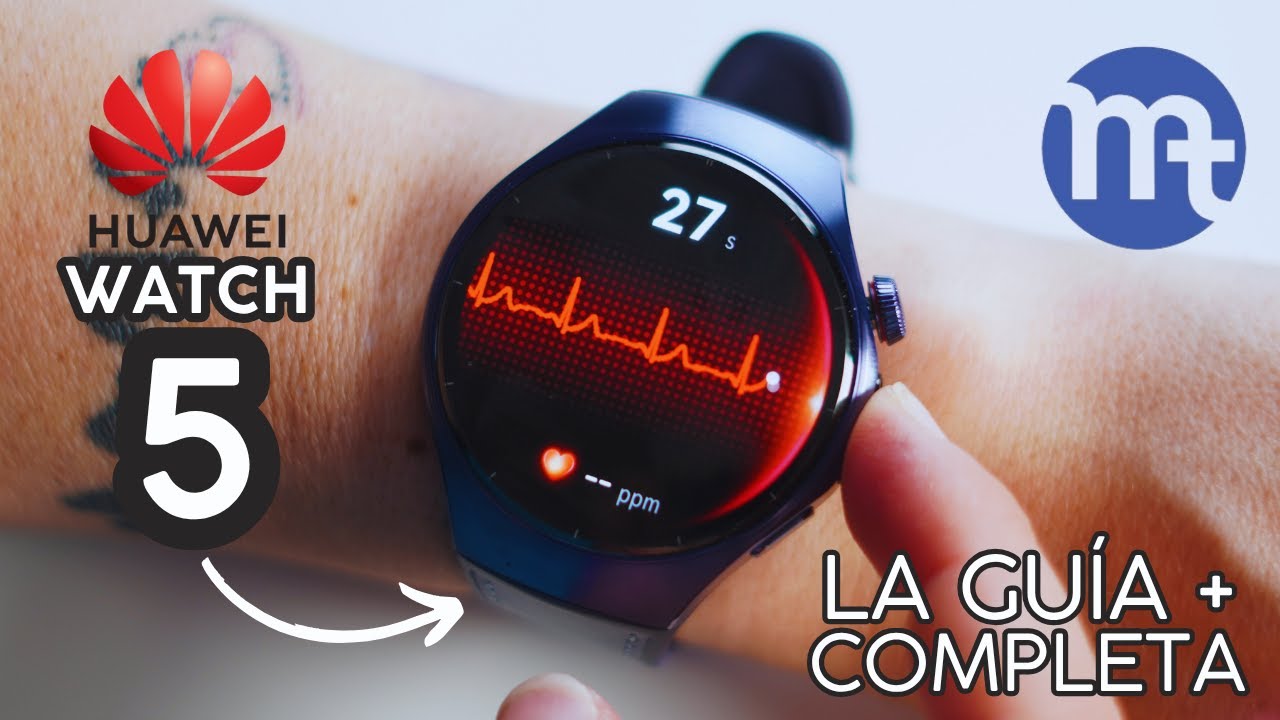 Huawei watch 5 CÓMO FUNCIONA (La guía + completa)