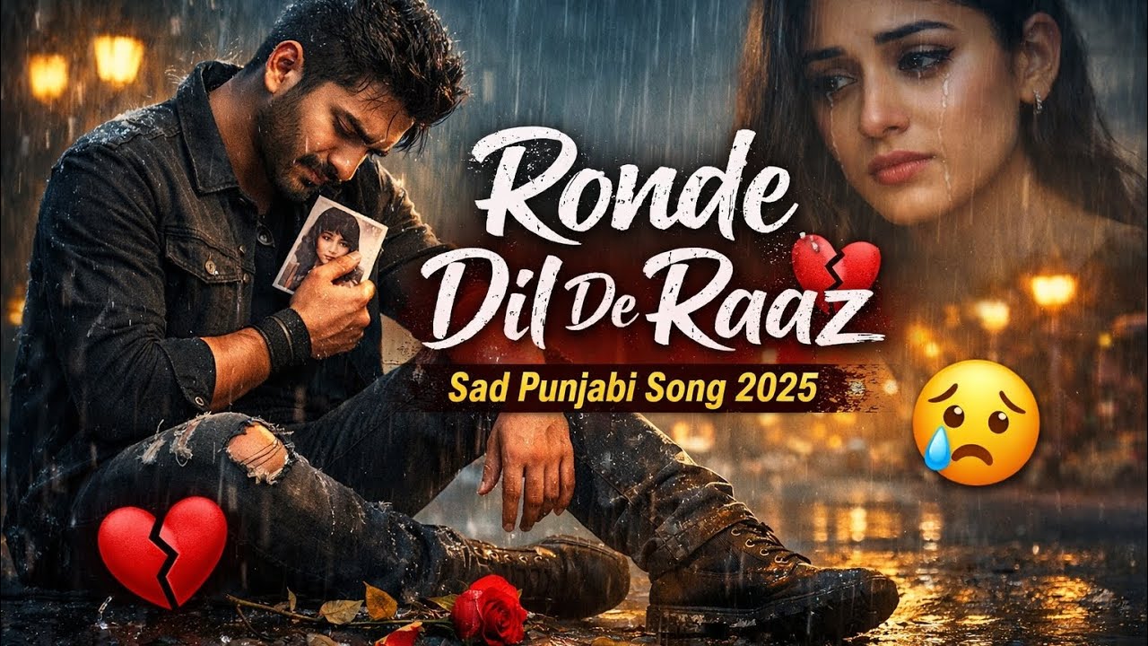 Ronde Dil De Raaz 💔 | Sad Punjabi Song 2025 😭 | Emotional Heart Touching Song