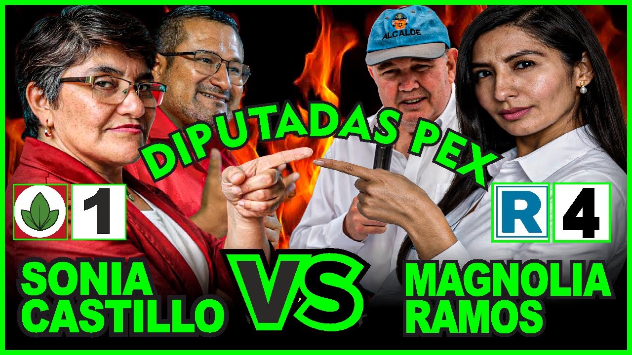 🚨#Elecciones2026 | CONTRASTES | SONIA CASTILLO (V) MAGNOLIA RAMOS (RP) candidatas a diputados PEX