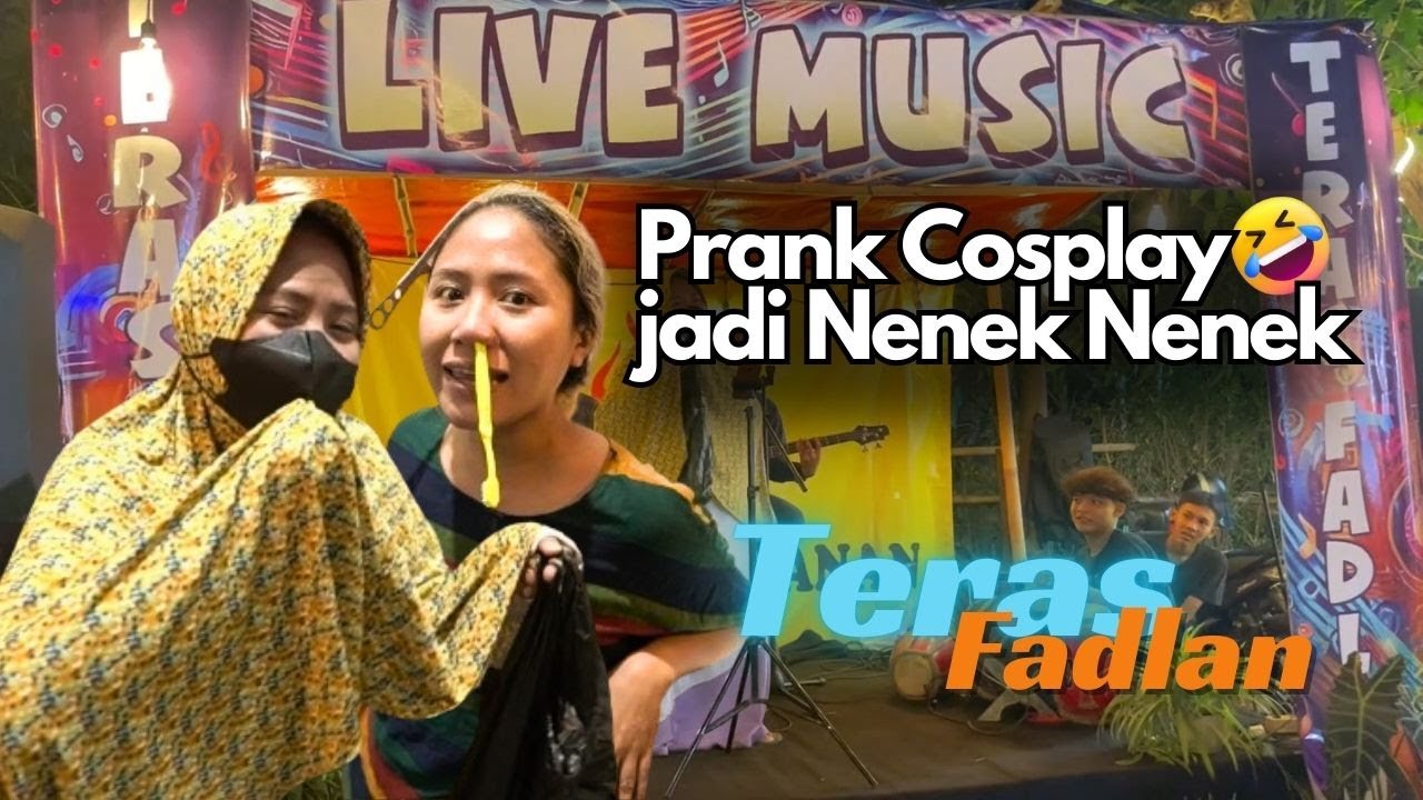 NENEK NENEK KESASAR KE TUKANG SEBLAK, UJUNG NYA MALAH NGELAWAK | PRANK JADI NENEK NENEK