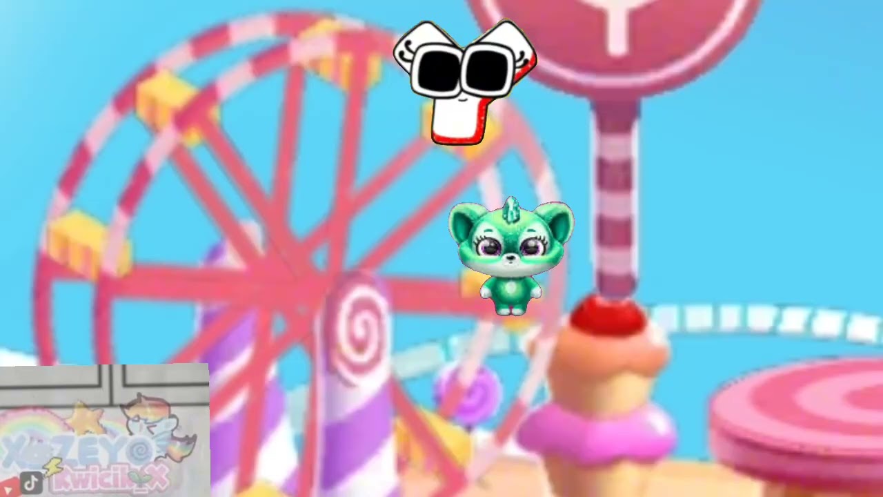 hanzano teletin and dinamond fluvsie goes to candy park|animation by xx zeyo kwcik animation