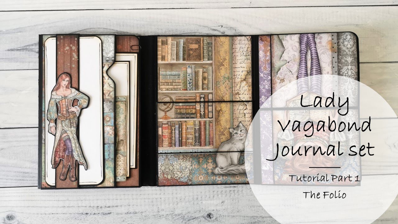 Journal set tutorial part 1 - making the folio