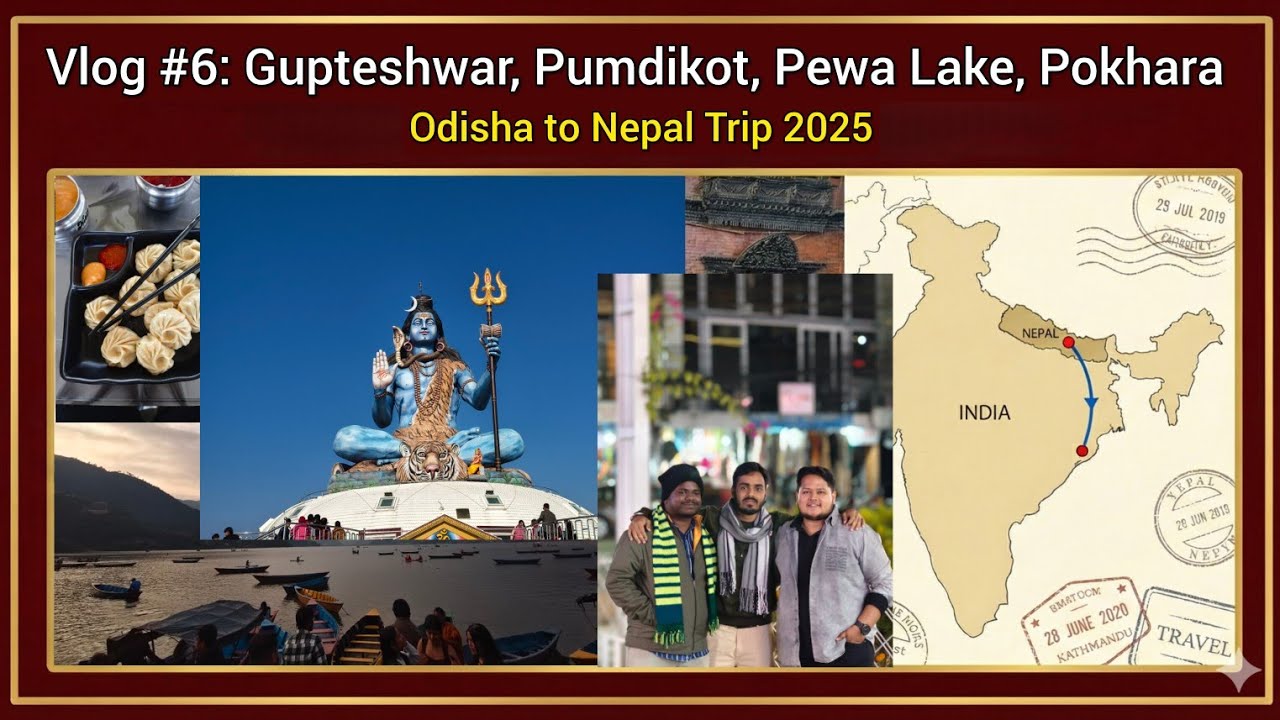 Exploring Pokhara 🏞️ , Nepal | Lakes, Streets & Mountain Vibes | 5 Dec 2025