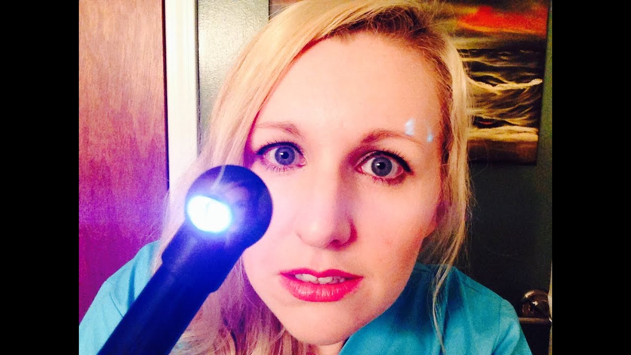 ASMR Eye Exam | Whisper with Pen Light, Southern Accent