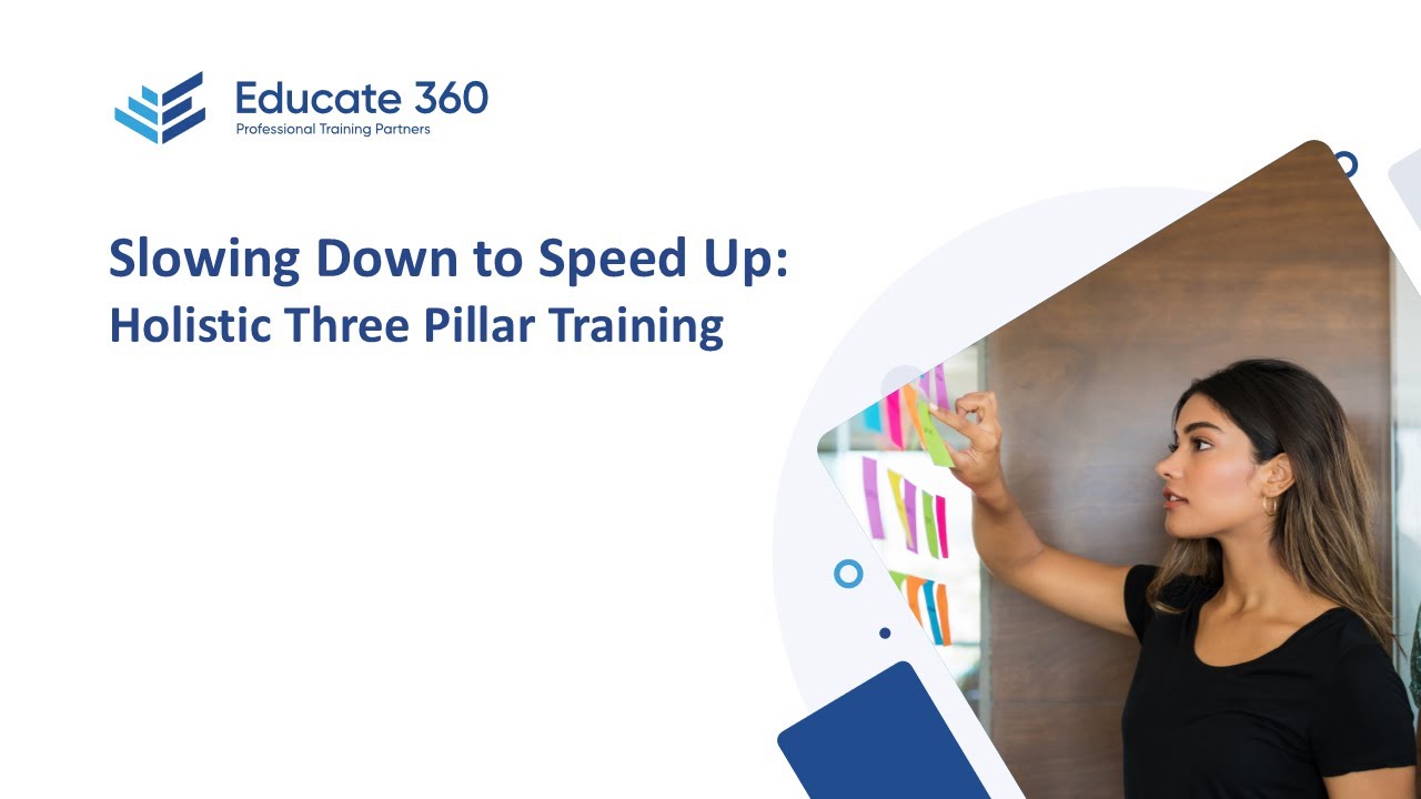 Slowing Down to Speed Up: Holistic Three Pillar Training