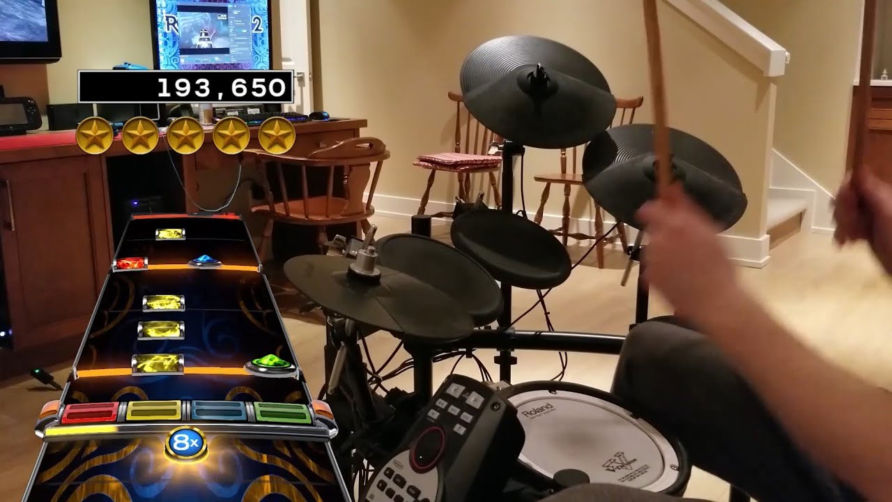 Bad Romance by Lady Gaga | Rock Band 4 Pro Drums 100% FC
