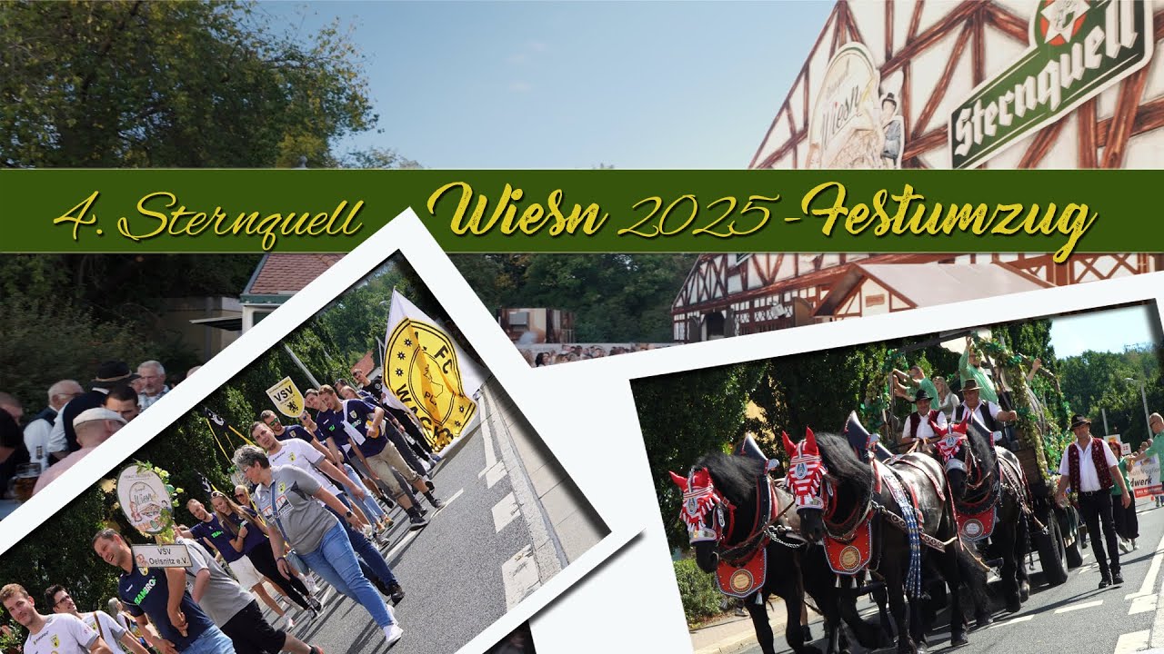 PLAUEN - 4. Sternquellwiesn 2025 - Festumzug
