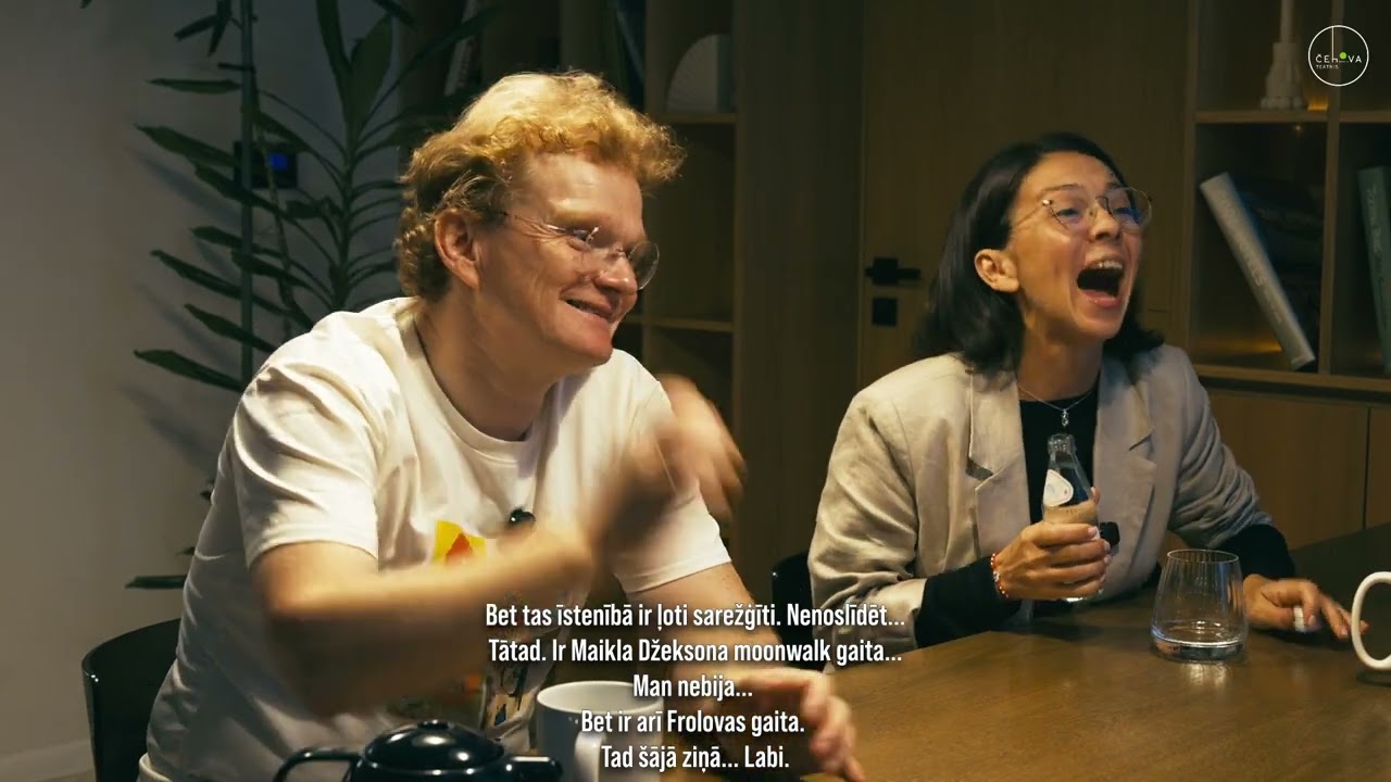 SARUNA PĒC PIRMIZRĀDES. Jekaterina Frolova, Ilona Jahimoviča, Vadims Grosmans.