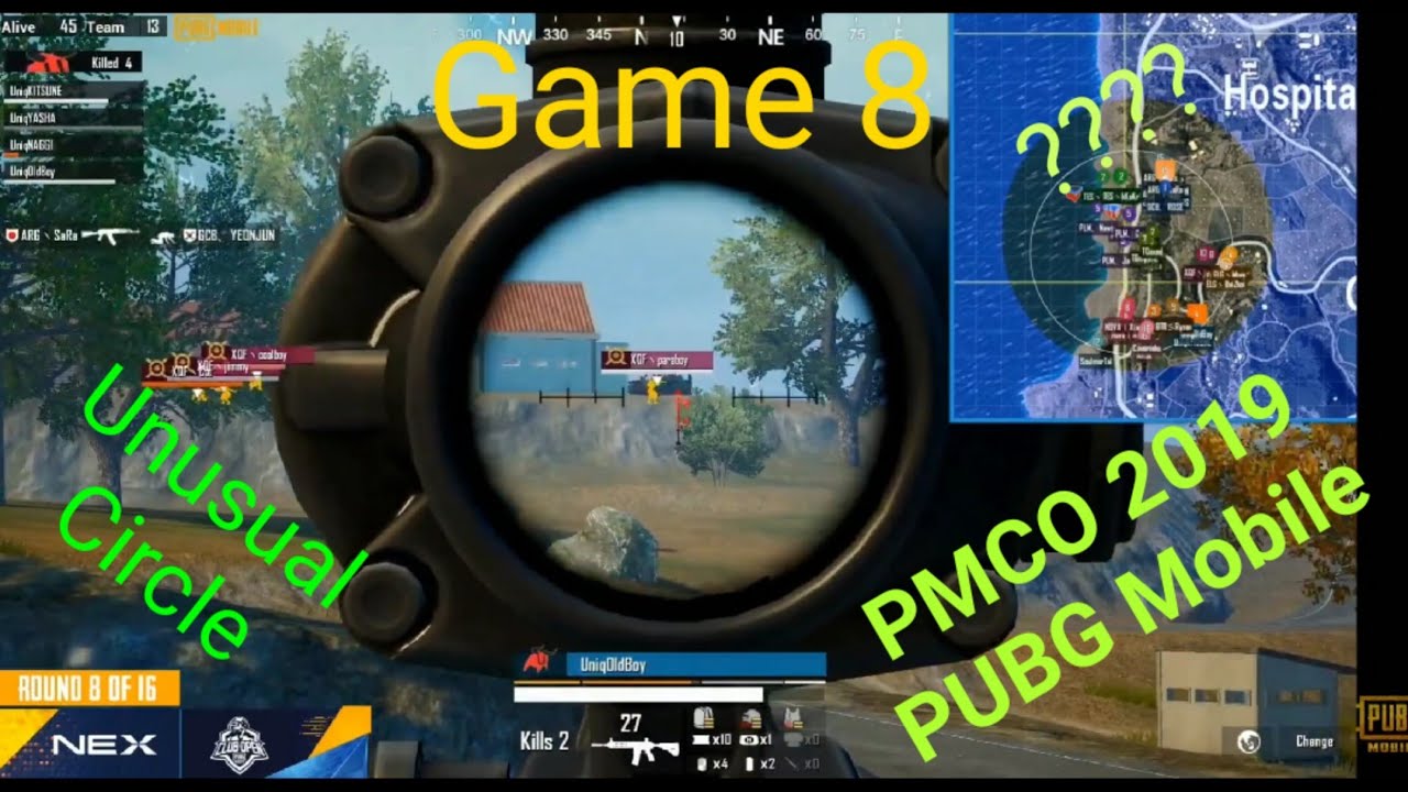 Pubg Mobile PMCO Global Finals 2019 || Game 8 || RRQ BTR XQF SOUL