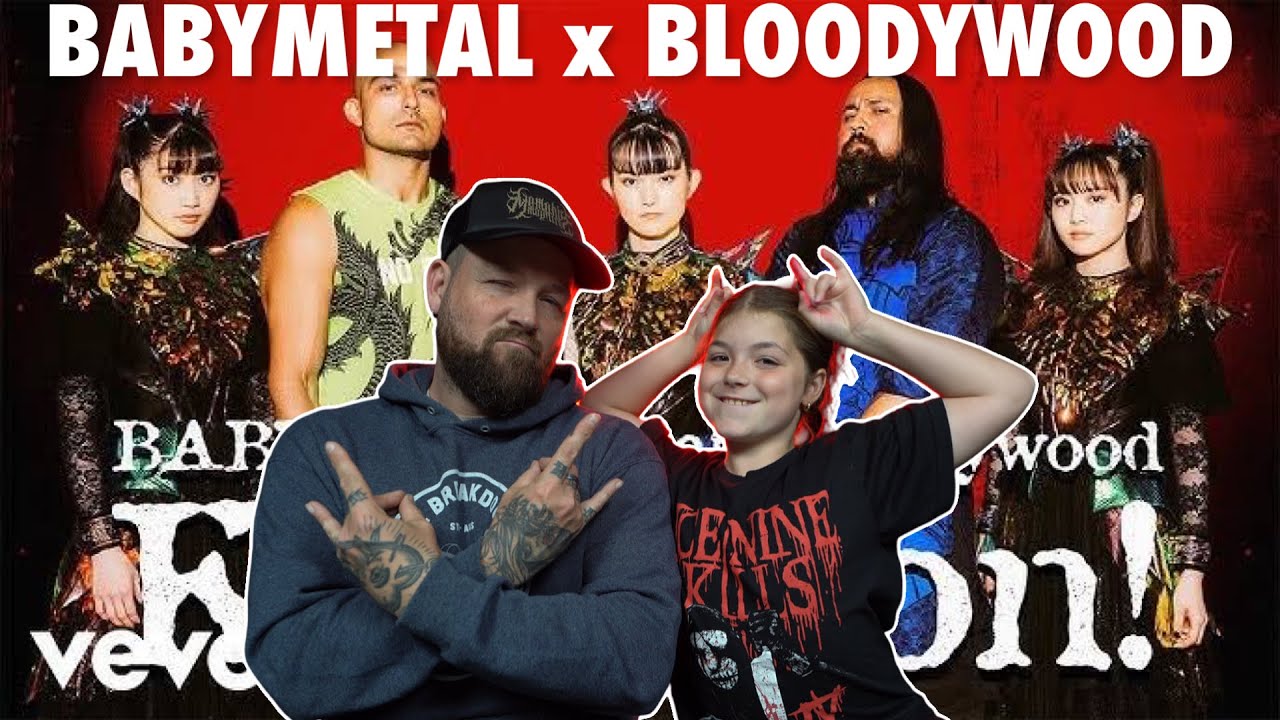 THESE TWO WORK SO WELL - BABYMETAL x BLOODYWOOD 