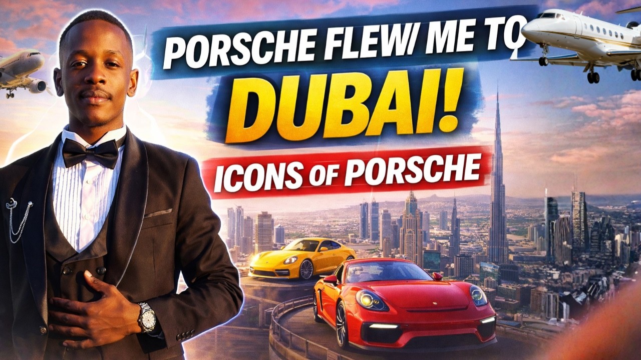 Porsche Flew Me to Dubai for 24 hours!! Icons Of Porsche part 1