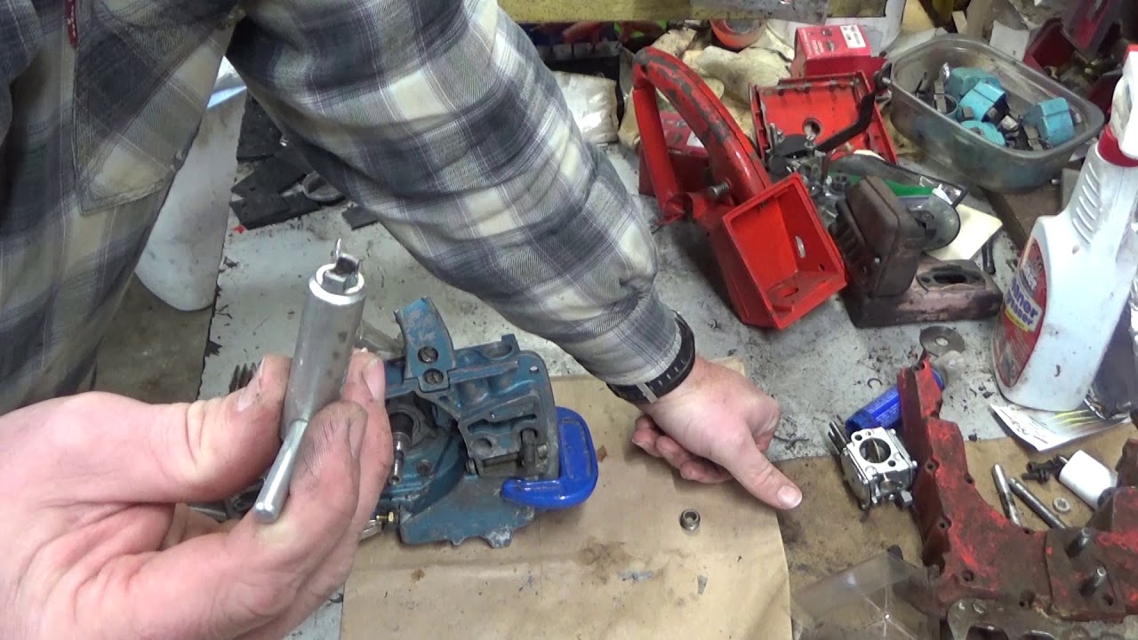 Homelite Super XL-67 Oil Line Repair, Assembly & Test Run!