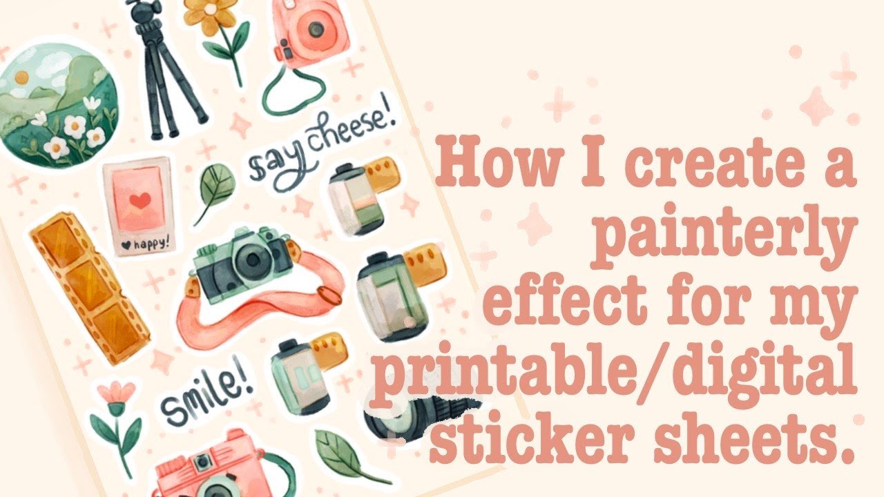 How I Create A Painterly Coloring Style In Procreate! 🎨👩‍🎨✨