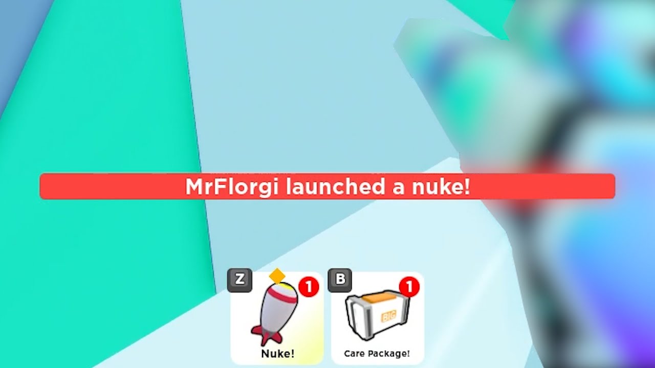 Got NUKE With The BEST GUN In The GAME (Roblox Big Paintball)