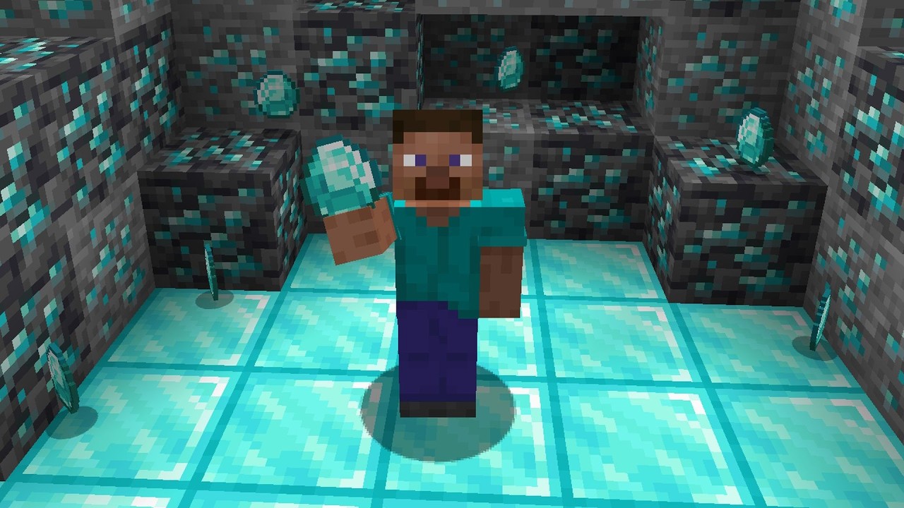 Minecraft objetivo diamante pt1