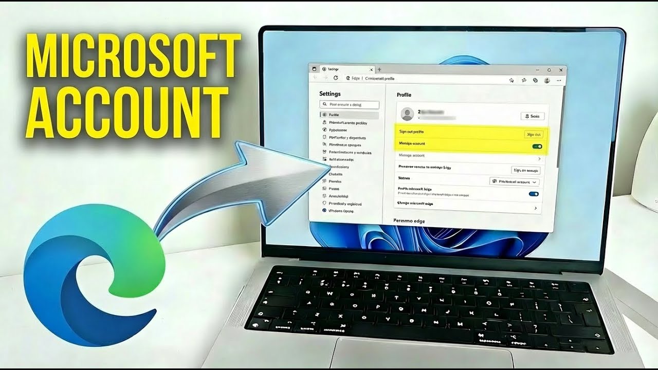How to CHANGE or REMOVE Microsoft Account from Edge | Sign Out of Microsoft Edge Account