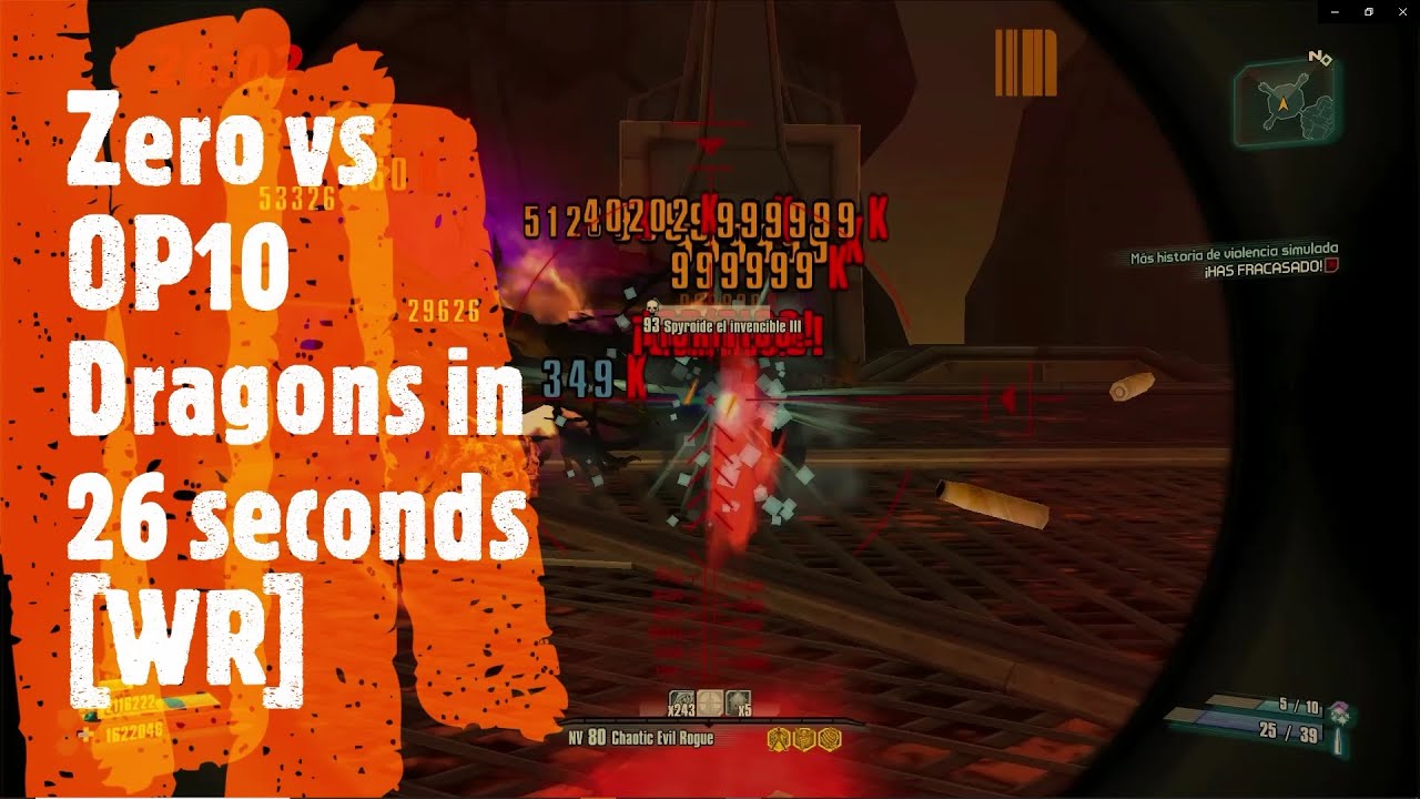 Zero vs OP10 Ancient Dragons in 26 seconds [World Record]