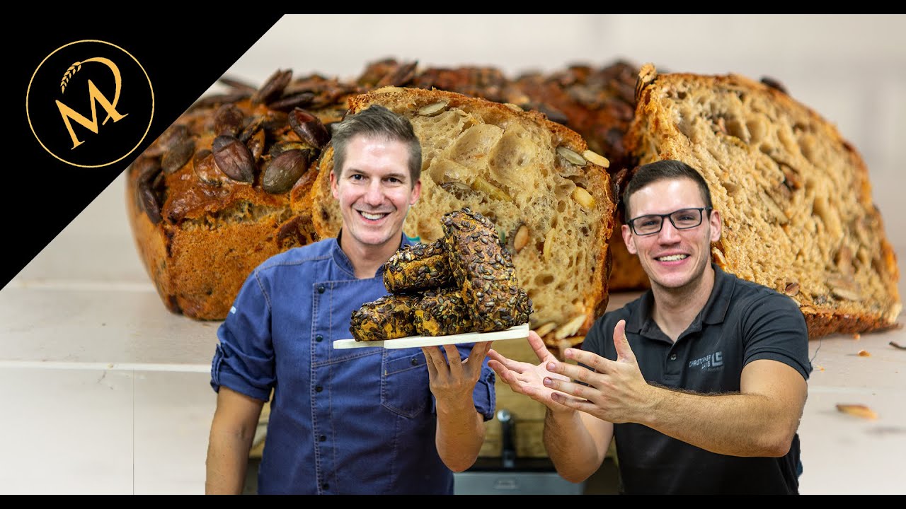 Original steirisches Kürbiskernbrot Rezept mit Christopher Lang