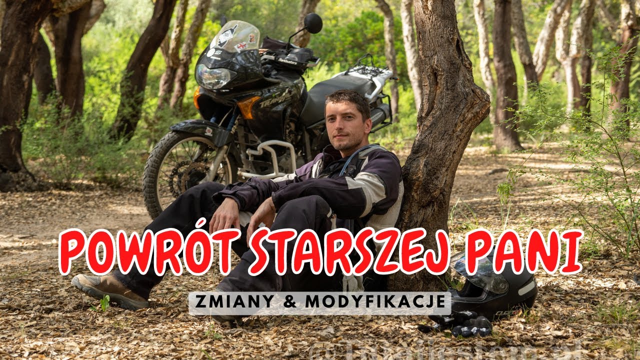 Pierwsze 100 tysięcy kilometrów - Honda Transalp dopiero się dotarła.