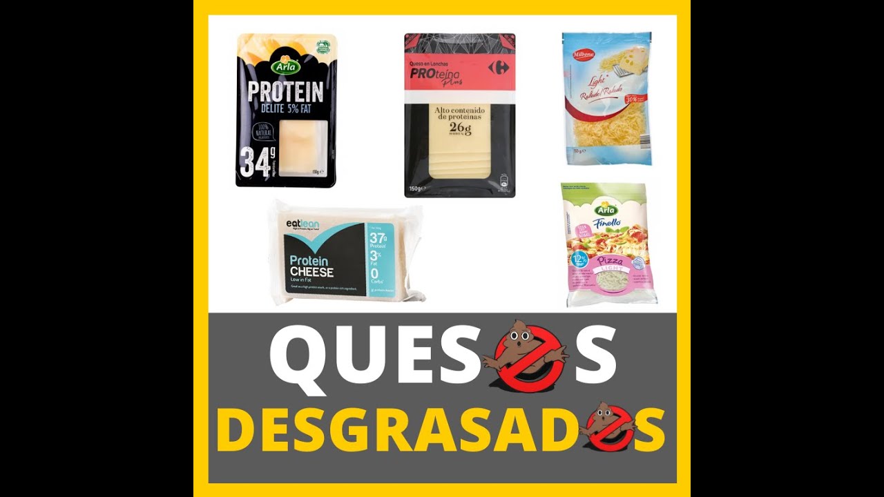 QUESOS DESGRASADOS / LIGHT - EL COACH NUTRICIONAL - ROBERTO VIDAL - NUTRICIONISTA