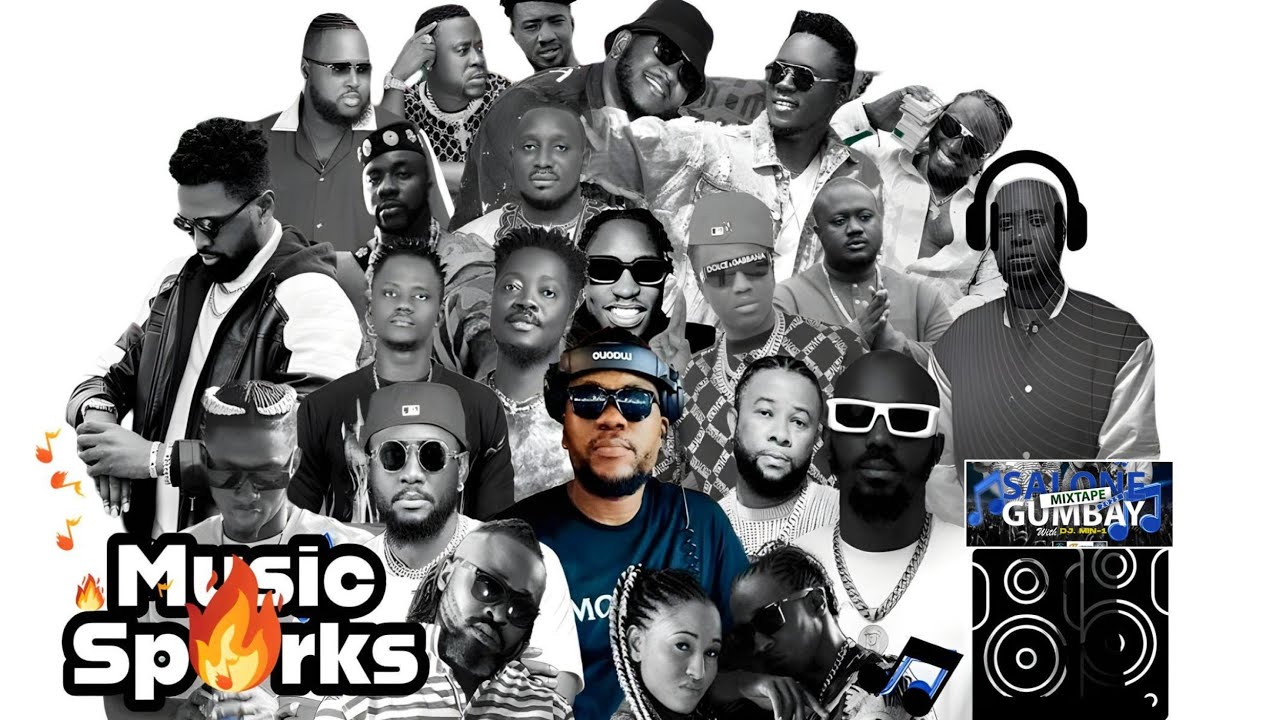 🔥Salone Gumbay Mix 🪘🪘 🎧 by Dj Min-1 | Sierra Leone Music Mixtape 2025/2024/2023 🇸🇱 | Music Sparks