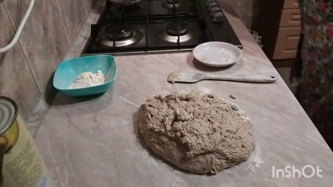 Домашній  хліб з  цільнозернового  борошна, простий рецепт...
