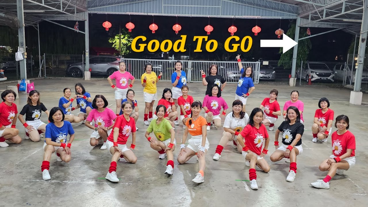 Good To Go Zumba Dance ~ Music by Lonis & Daphne Willis＃一首混合Jive 和 Rock & Roll 的舞蹈～自编舞