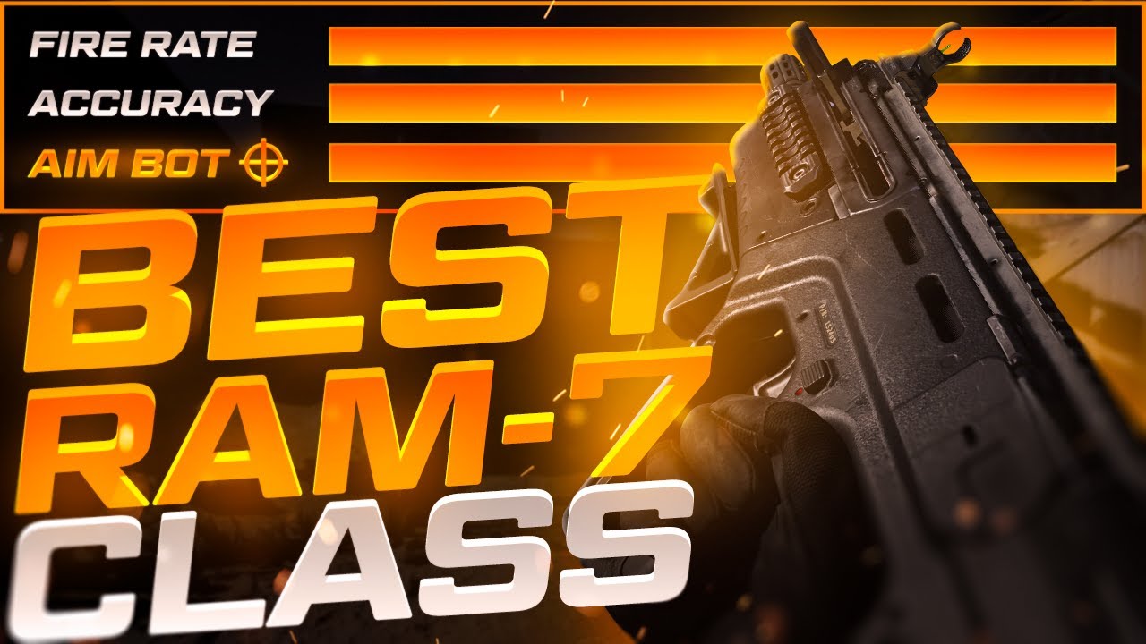 the 100% ACCURATE RAM-7 Class in Warzone! the NEW BEST RAM-7 CLASS in Modern Warfare (BEST GUN)