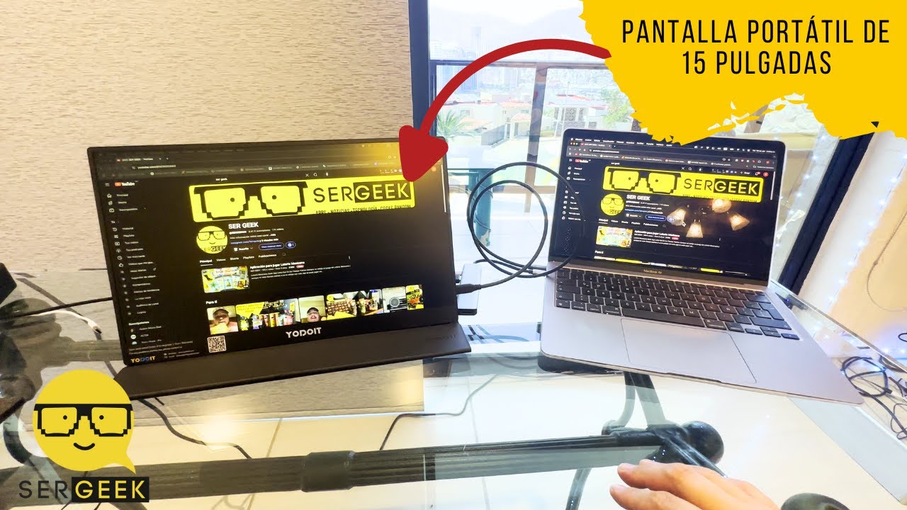 Vamos a checar este monitor portátil de Yodoit de 15 pulgadas para un setup de ensueño