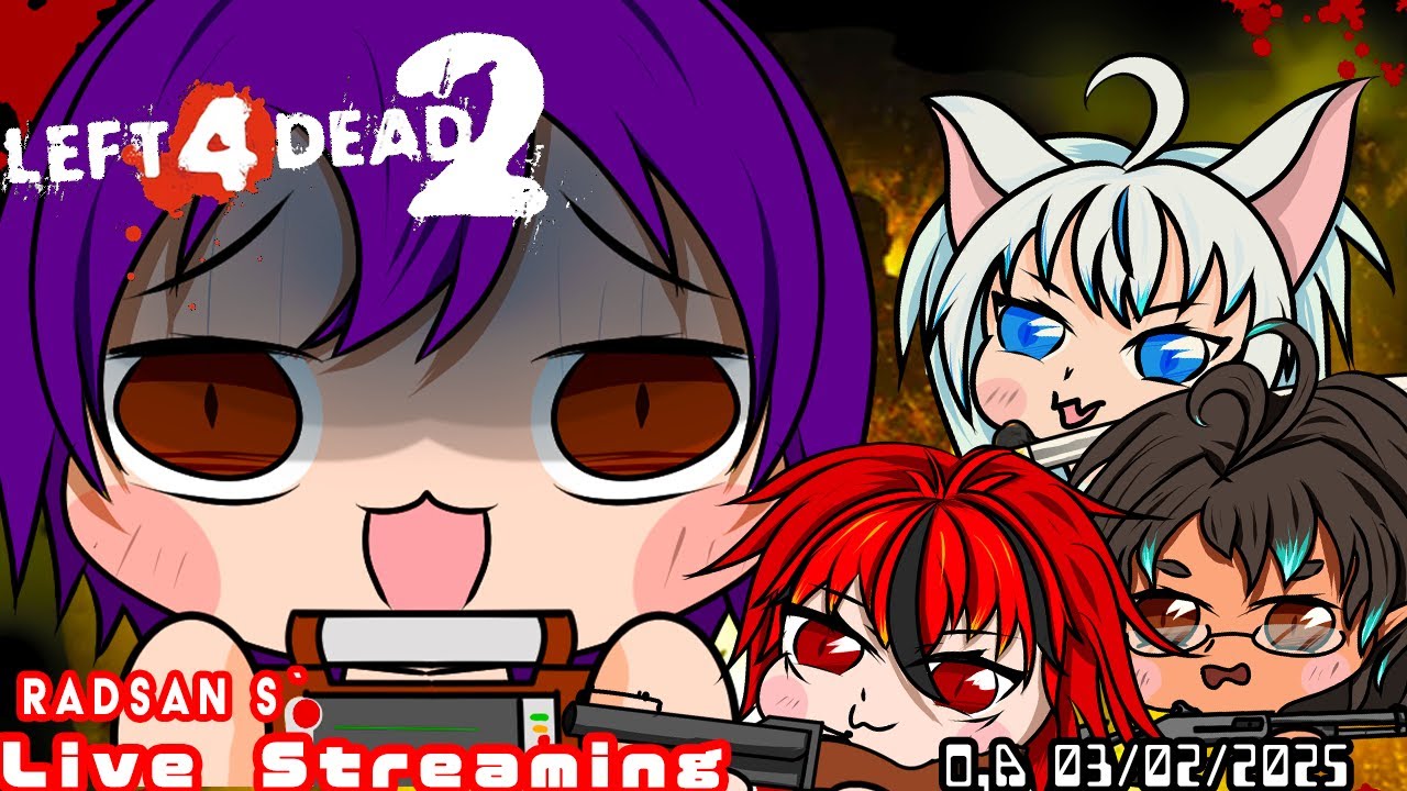 【L4D2】前回成績優秀なのに置いて行かれた、どうもラズさんです【コラボ】【ラーズサンズ/グリーズ】