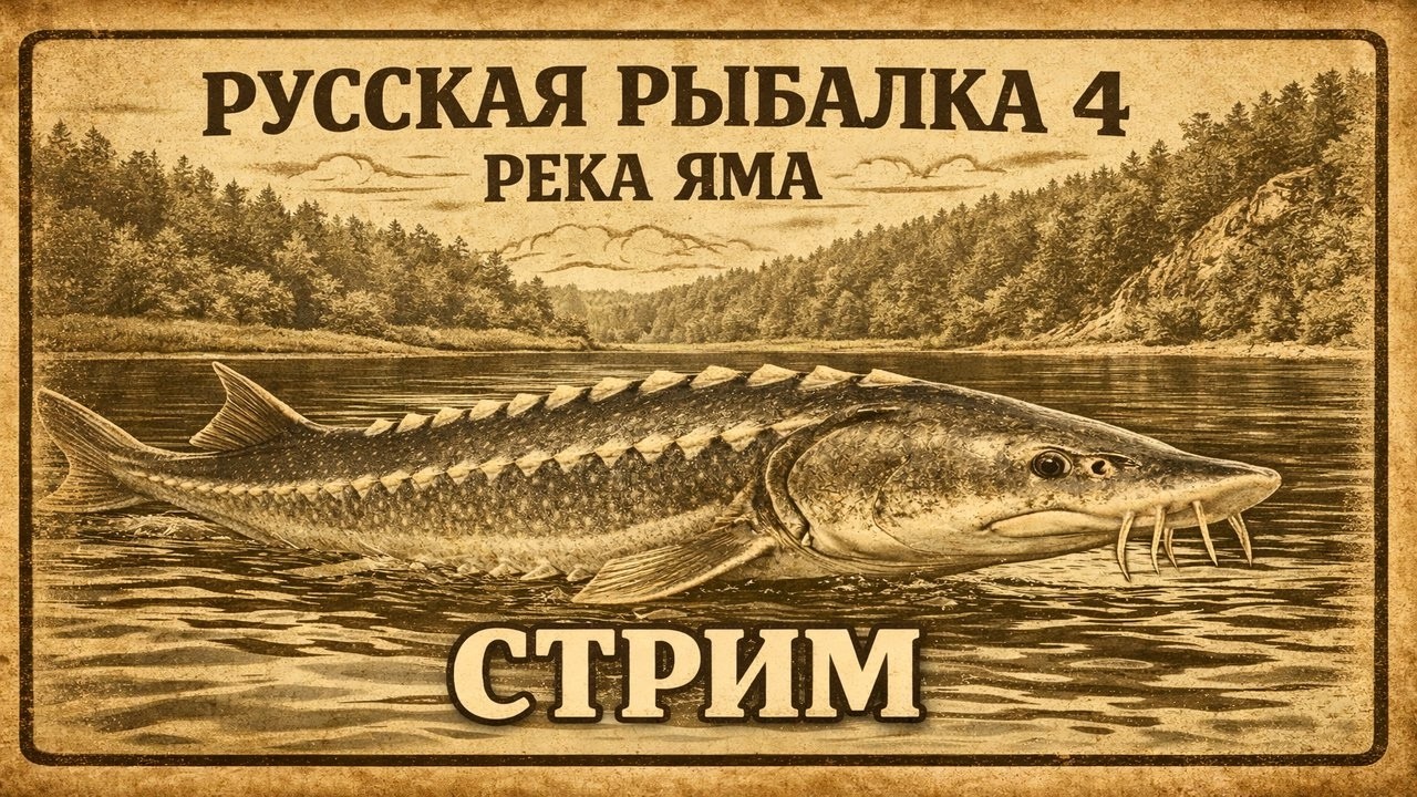 КАЛУГА СИЛЬНАЯ РЫБА, НО Я СИЛЬНЕЕ + ОСЕТРЫ\КАРПЫ | РУССКАЯ РЫБАЛКА 4