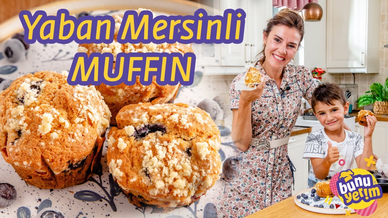 Yumuşacık Yaban Mersinli Muffin 🧁👌