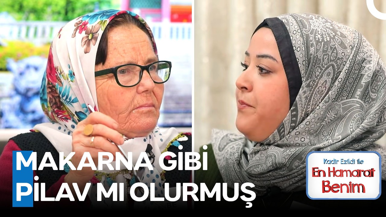 Pilav (Süzme) Nohutlu Ana Yemeği Kafaları Karıştırdı - En Hamarat Benim 1013. Bölüm