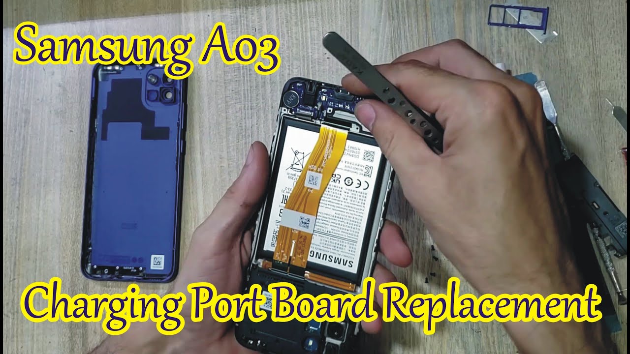 Samsung A03 Charging Port Bord Replacement
