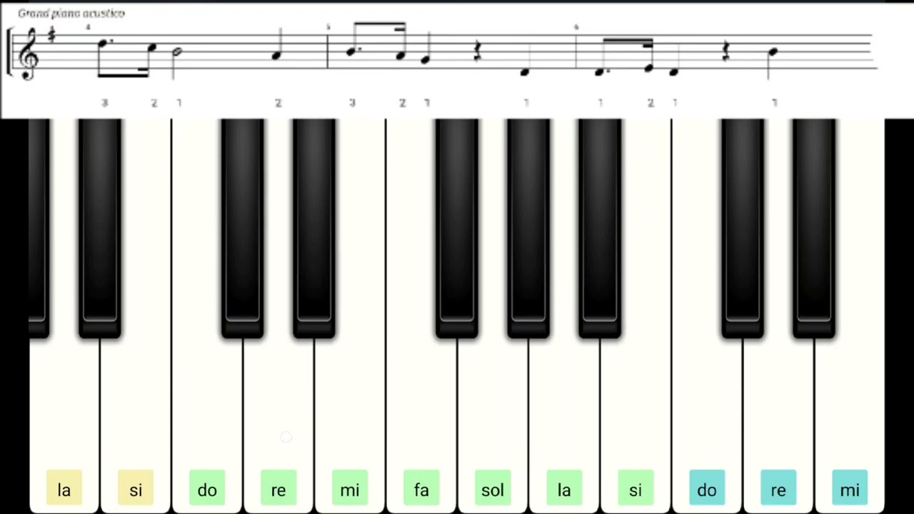 Inno di Mameli - Il canto degli italiani 🇮🇹 - 1847 - Melodia + Spartito - PRIMA PARTE