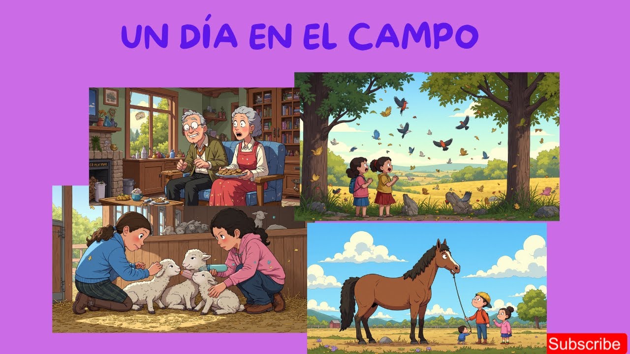 La magia de la vida en el campo