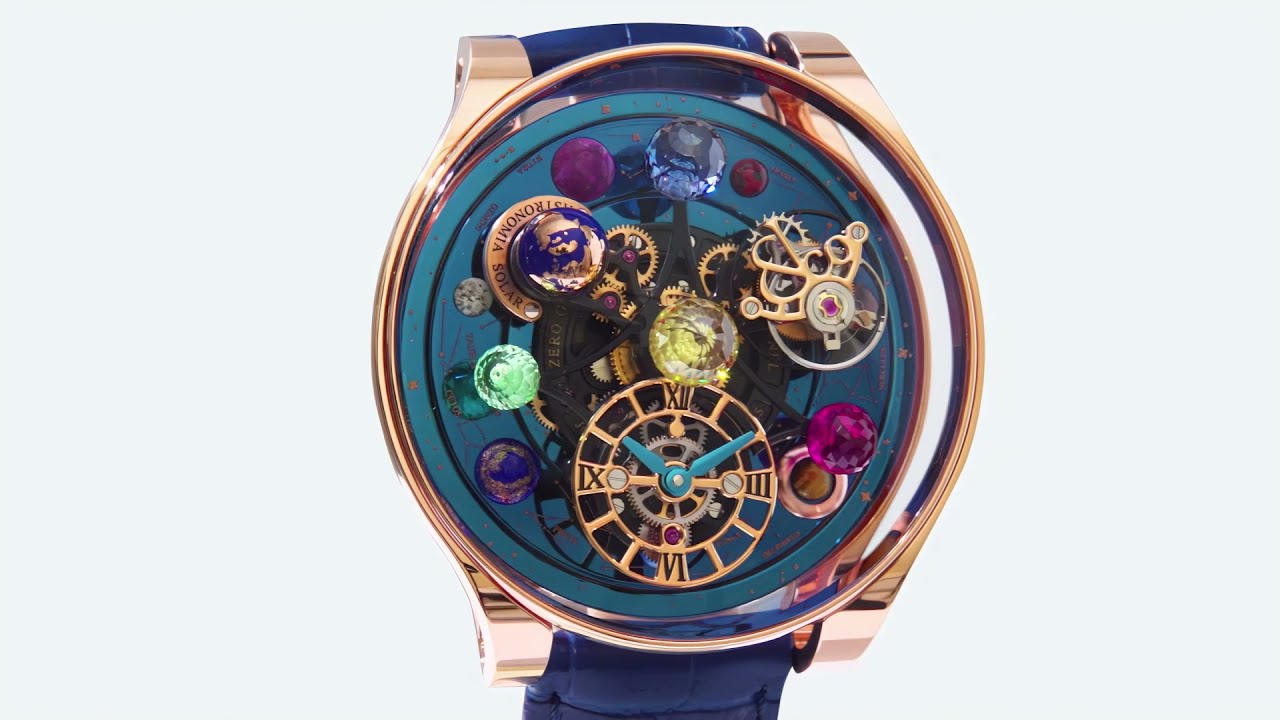 The Jacob & Co. Astronomia Solar Constellations & Planets Yellow Stone