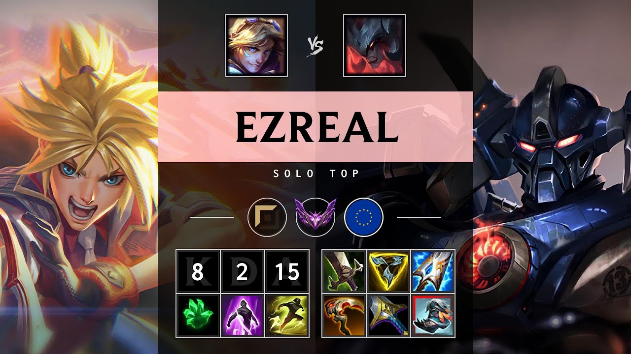 Ezreal Top vs Aatrox - EUW Master Patch 25.17
