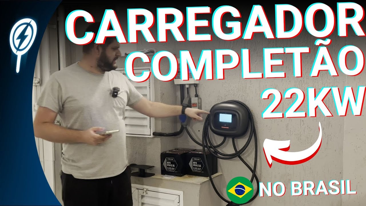 CARREGADOR 22KW - PRONTA ENTREGA NO BRASIL!!!