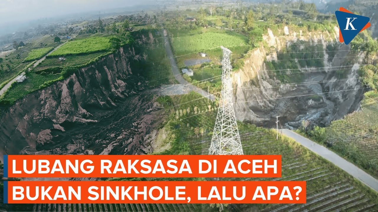 Lubang Raksasa Seluas 3 Hektare di Aceh Ternyata Bukan 
