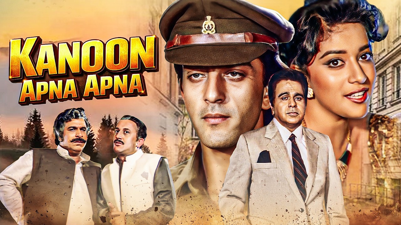 Kanoon Apna Apna (1989) Movie With English Subtitle - Dilip Kumar, Nutan, Sanjay Dutt, Madhuri Dixit