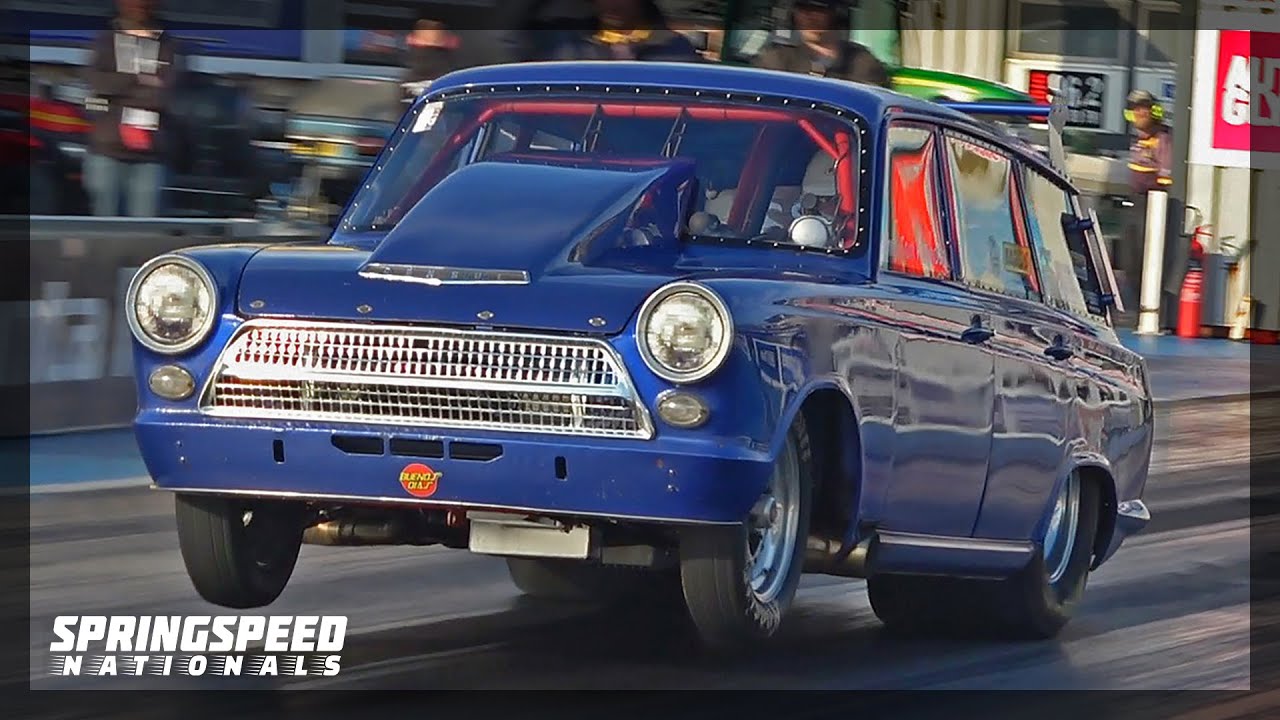 UK NATIONAL CHAMPIONSHIP DRAG RACING AT SPRINGSPEED NATIONALS - SANTA POD RACEWAY