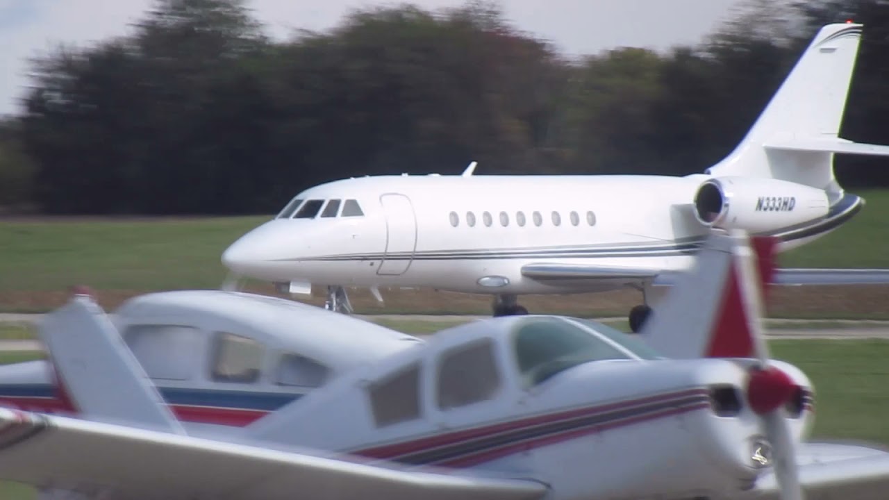 Aircraft at the Aurora Municipal Airport in Sugar Grove, Illinois