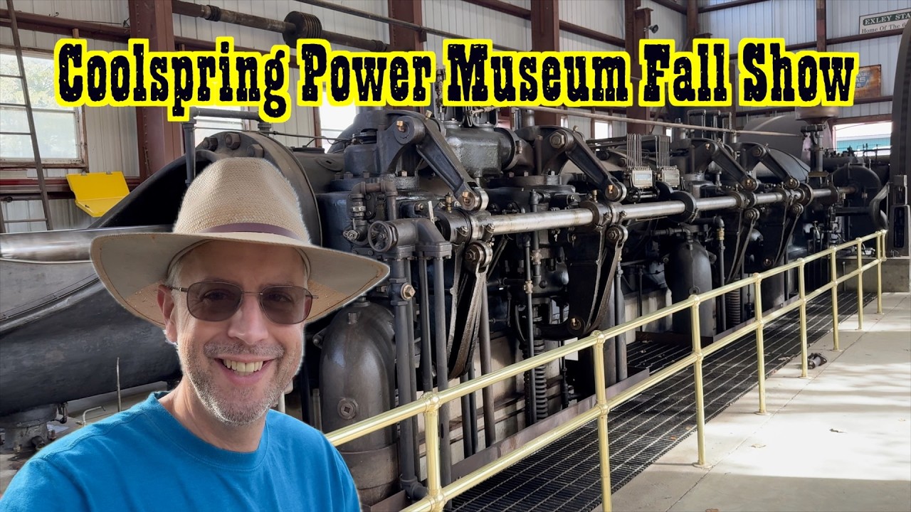 Coolspring Power Museum Fall Show 👍 Lots of running Stationary engines - Coolspring, Pennsylvania