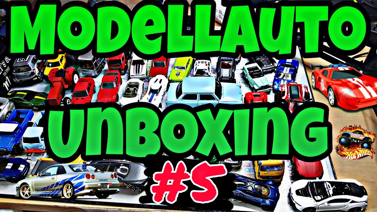 Unboxing Modellauto Paket von Modellautos Dresden Hotwheels Matchbox Autos Restaurierung model car